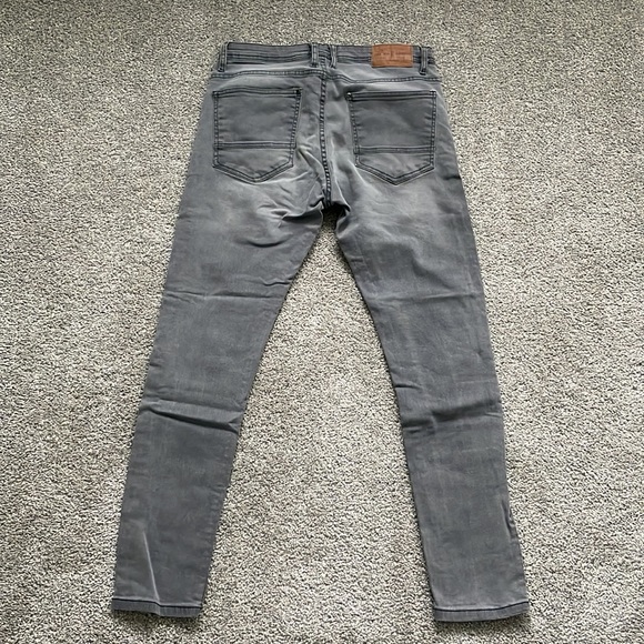 Zara men gray skinny fit jeans - Picture 3 of 4